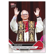 Pope Leo XIV - 2025 Topps NOW - First American Pope