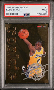 Kobe Bryant 1996 NBA Hoops Rookie PSA 9