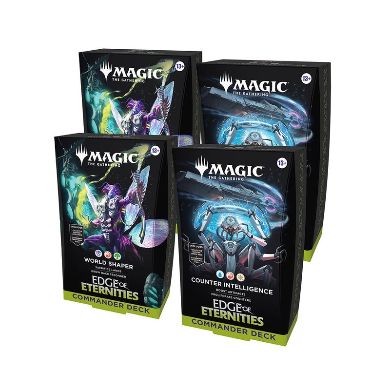 Magic the Gathering Edge of Eternities Commander 2-Deck Lot