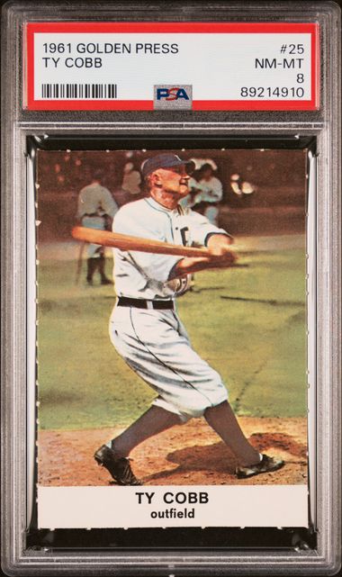 Ty Cobb 1961 Golden Press 