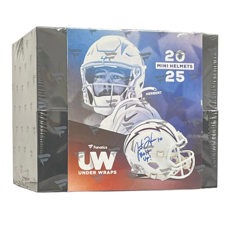 2025 Fanatics Underwraps NFL Mystery Autographed Mini Helmets