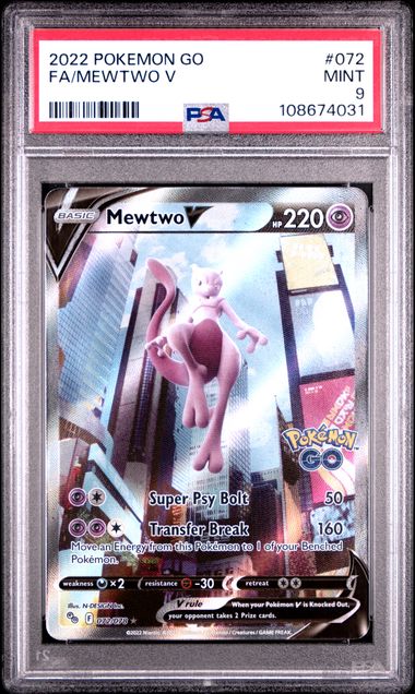 Mewtwo V Pokémon Go Alternate Full-Art 