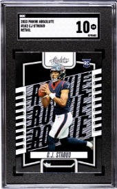 C.J. Stroud 2023 Panini Absolute Retail Rookie SGC 10