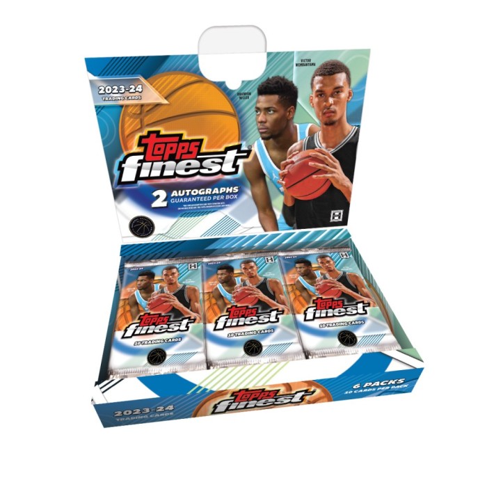 2023-24 Topps Finest Basketball Hobby 8 Box Case