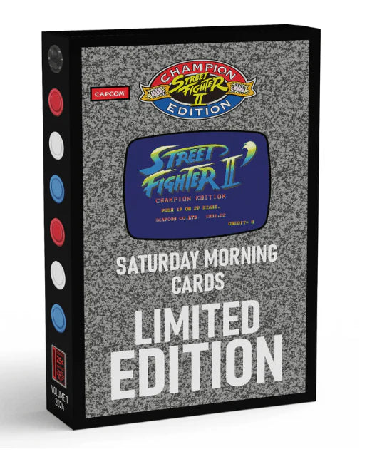 Saturday Morning Cards - Street Fighter Champion Edition Guile & Zangief (Dual Card Box)