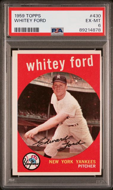 Whitey Ford 1959 Topps 