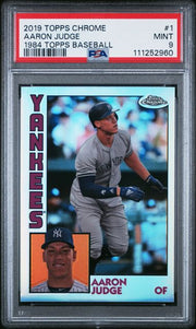Aaron Judge 2019 Topps Chrome '84 Topps PSA 9