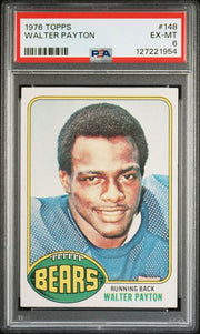 Walter Payton 1976 Topps #148 PSA 6 RC
