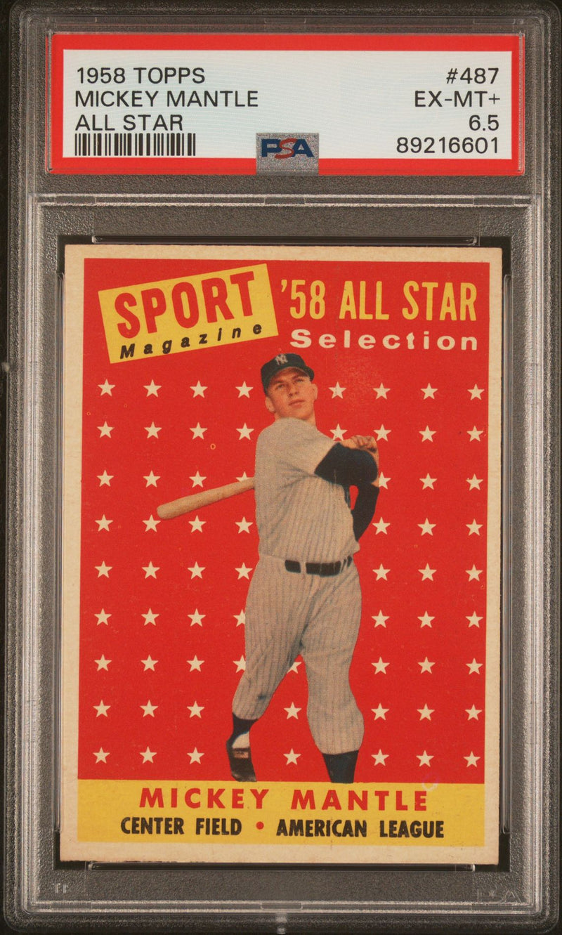 Mickey Mantle 1958 Topps 