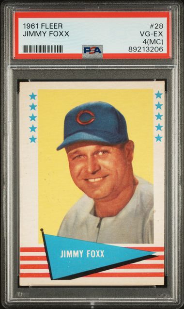 Jimmy Foxx 1961 Fleer 