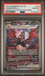 Charizard ex 2024 Pokemon Paldean Fates Special Illustration  holo #234/091 PSA 10
