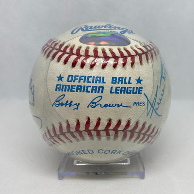 500 Home Run Club Autographed MLB Official Ball