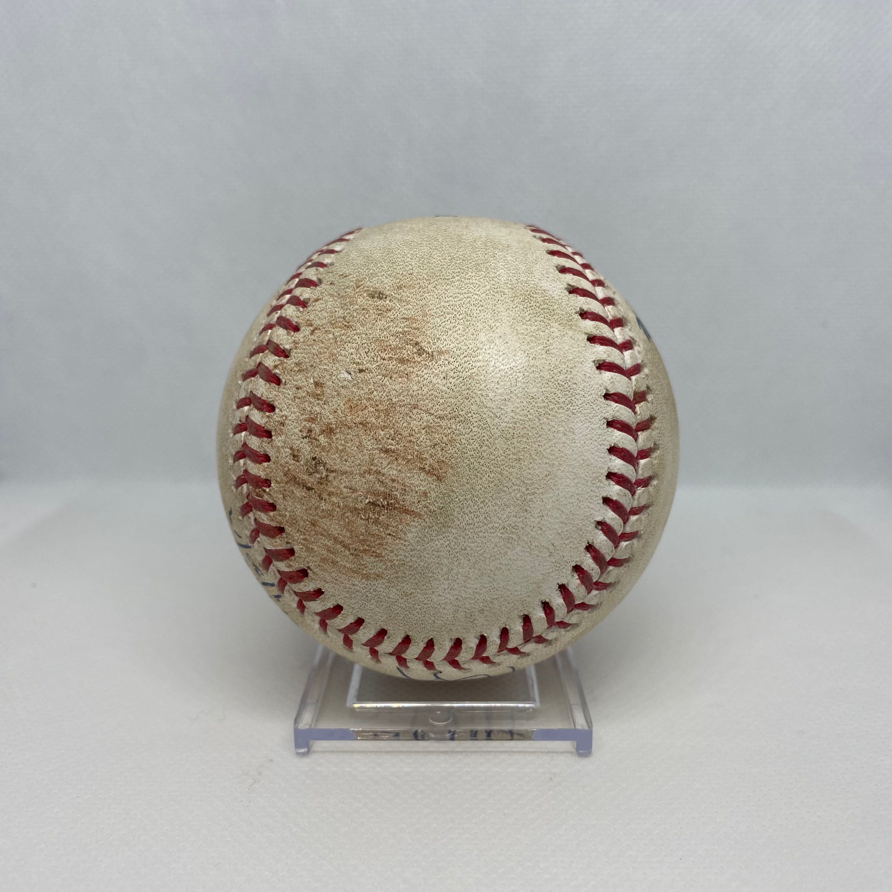 CC Sabathia MLB Ball Autographed Game Used Strikeout 2,998 04/30/19