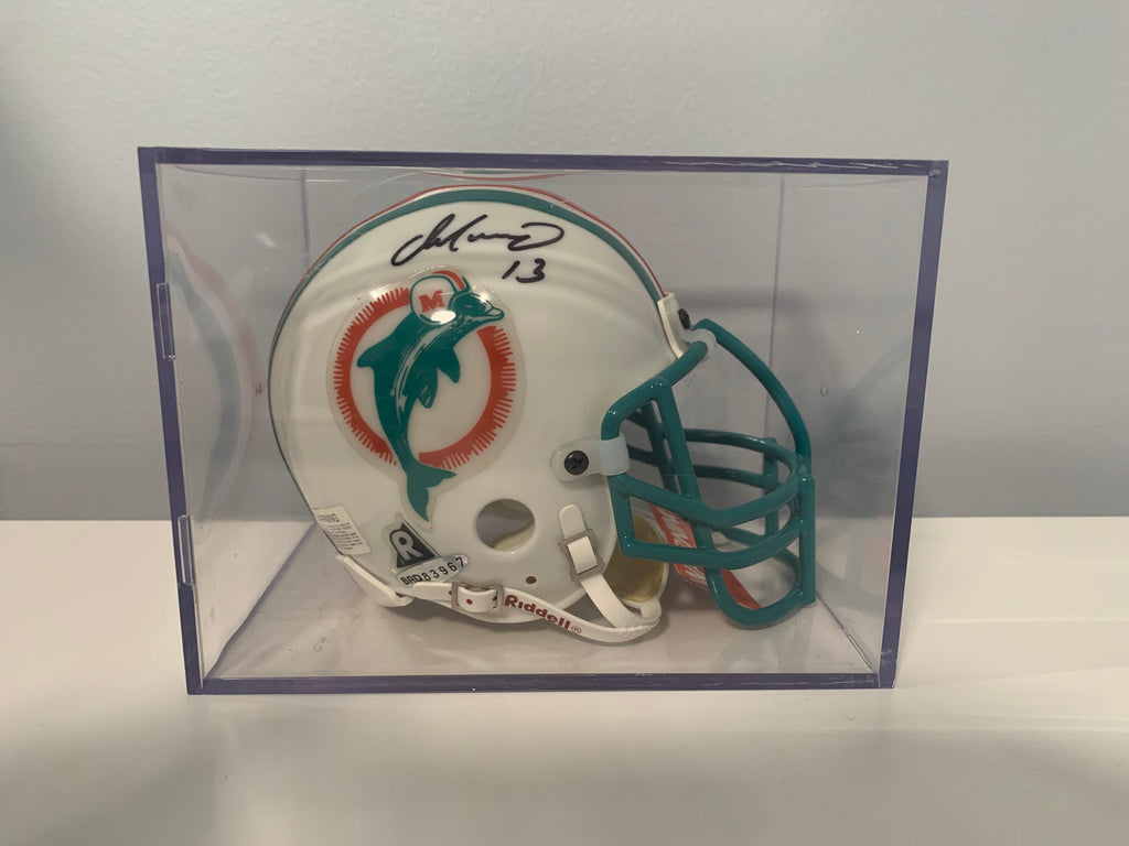 Dan Marino # 13 Miami Dolphins Autographed Riddell Mini Helmet