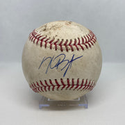 Kris Bryant Autographed MLB Game Used Double Career Hit 465 Double 96 09/04/17