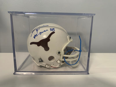 Ricky Williams Texas Longhorns Signed Mini Helmet w/ Heisman inscription
