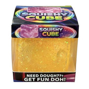 Fun Doh Squishy Cube (Various Colors)