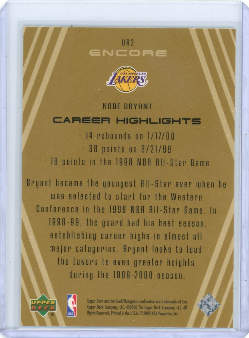 Kobe Bryant 2000 Upper Deck Upper Realm