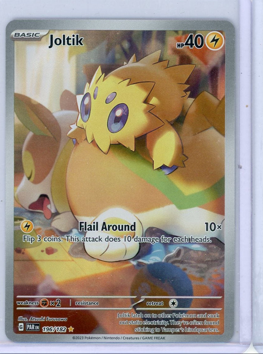 Joltik Pokémon Paradox Rift Illustration Rare #196/182