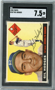 Gil Hodges 1955 Topps SGC 7.5