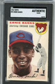 Ernie Banks 1954 Topps SGC Authentic