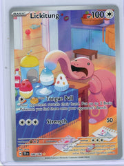 Lickitung Pokémon Temporal Forces Illustration Rare #180/162
