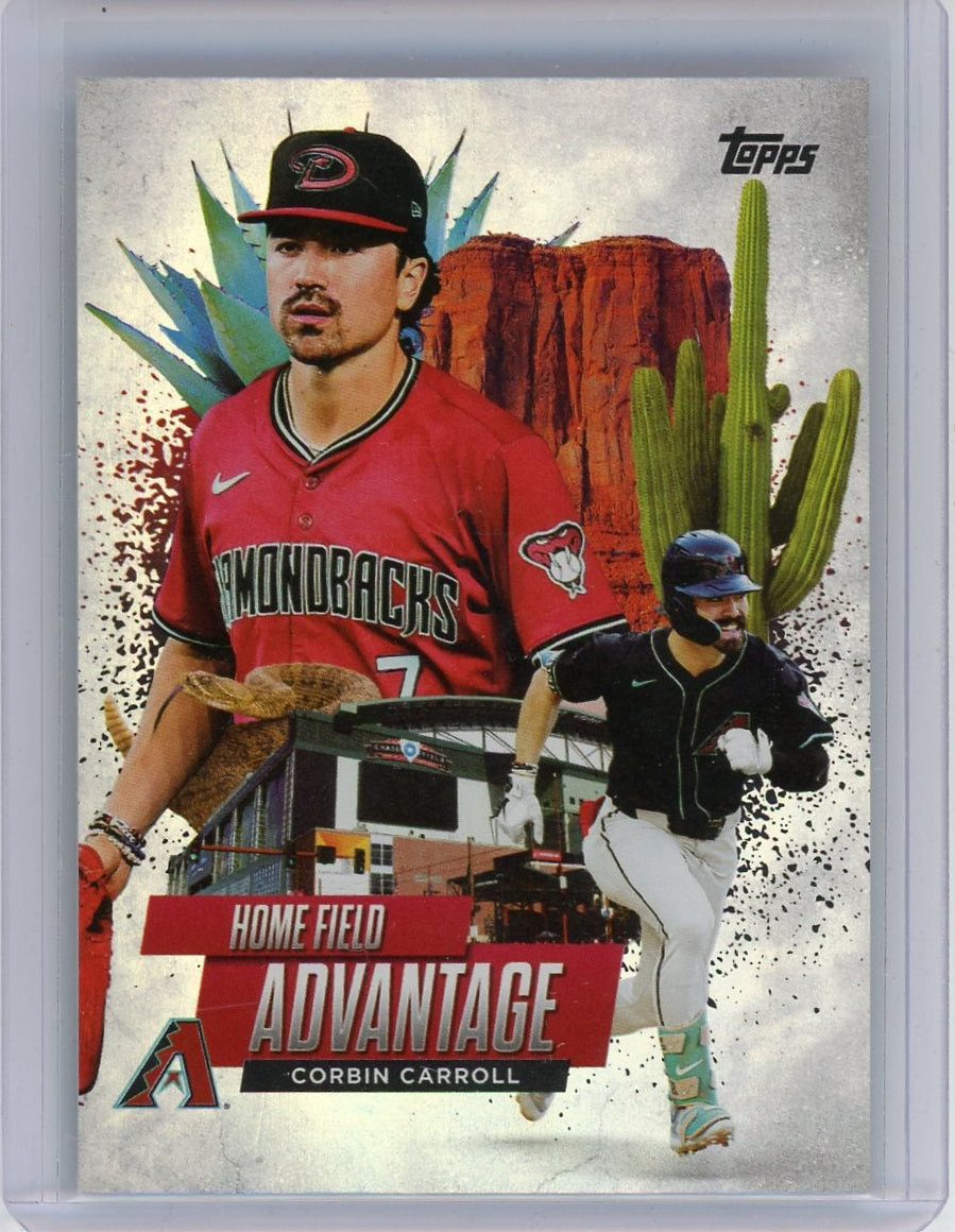 Corbin Carroll 2025 Topps Home Field Advantage