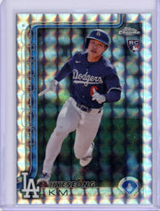 Hyeseong Kim 2025 Topps Chrome Geometric ref. rookie card