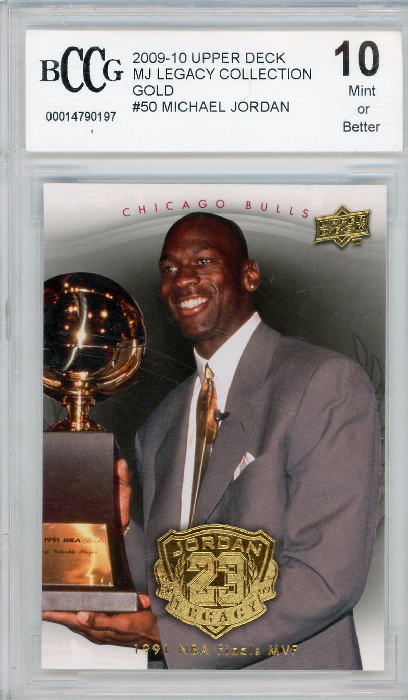 Michael Jordan 2009-10 UD Michael Jordan Legacy Collection 