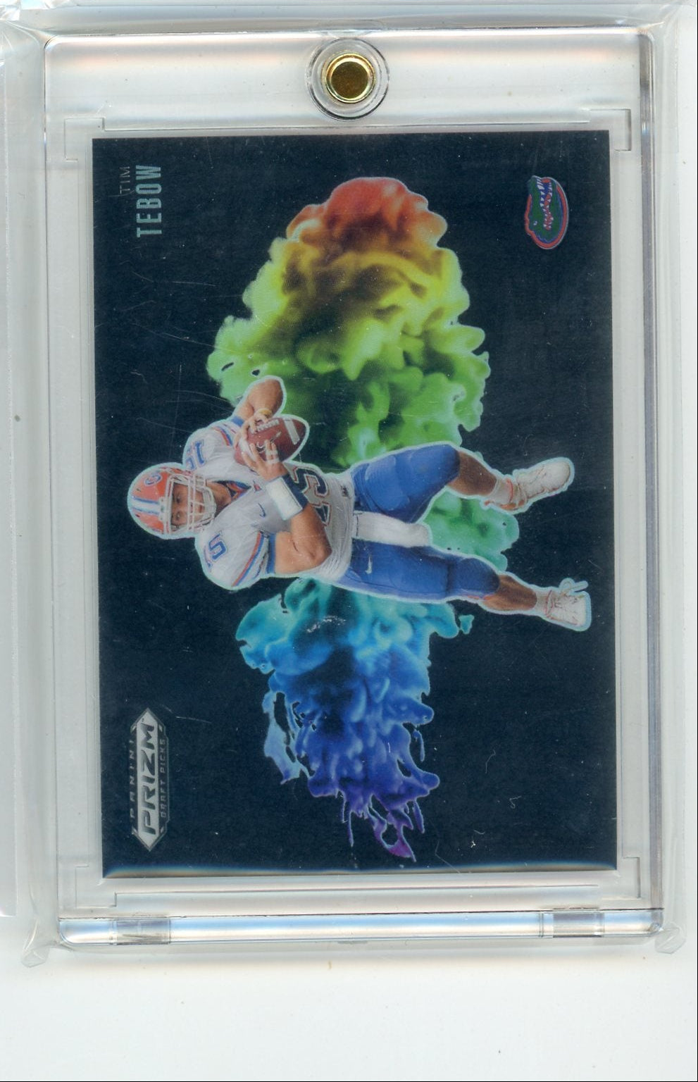 Tim Tebow 2025 Panini Prizm Draft Picks Color Blast SSP