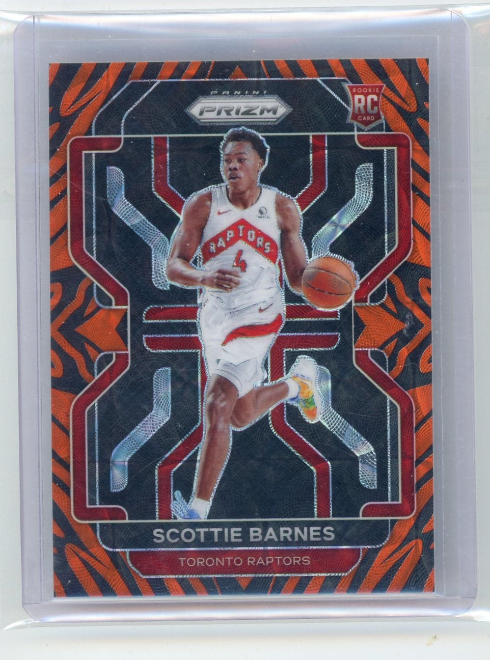 Scottie Barnes 2021-22 Panini Prizm Choice Tiger Rookie SSP