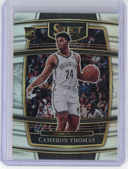 Copy of Cameron Thomas 2021-22 Panini Select silver prizm rookie card