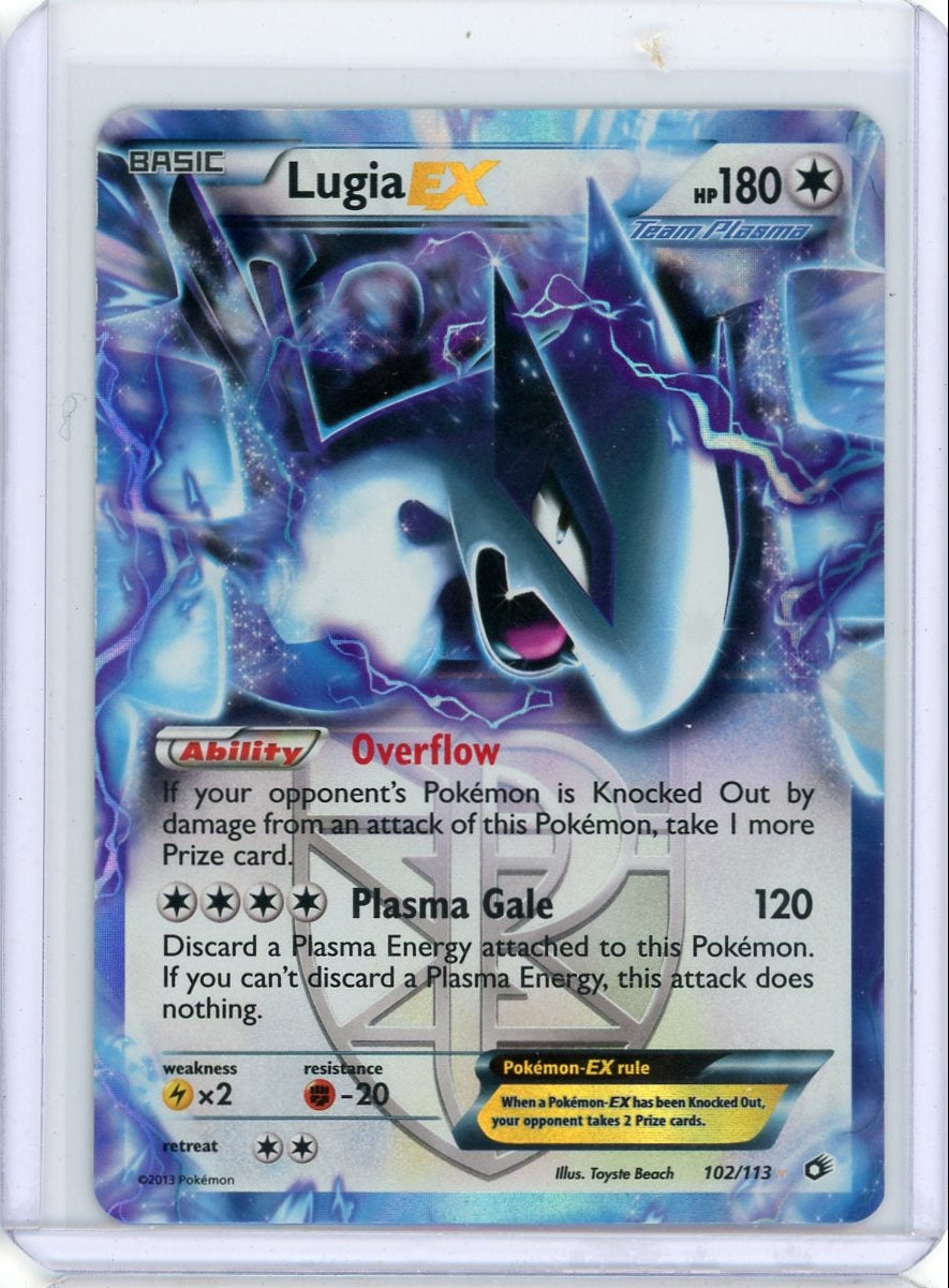 Lugia EX 2013 Pokemon Team Plasma #102/133