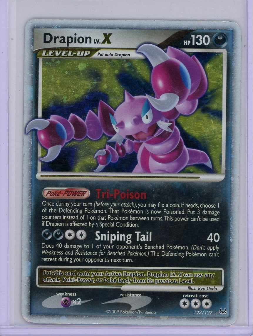 Drapion Lv. X Pokémon Platinum Ultra Rare #123/127