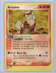 Arcanine 2003 Pokemon Sandstorm reverse holo #15/100 MP/HP