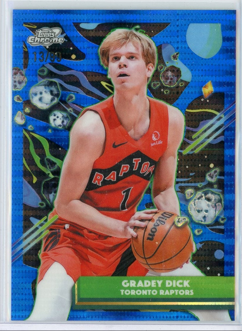 2026 Gradey Dick Topps Cosmic Chrome #93 Blue /99