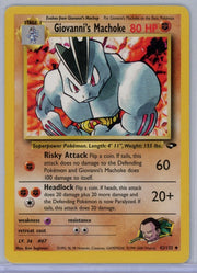 Giovanni's Machoke Pokemon Gym Challenge #042/132 (MP)
