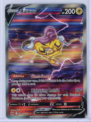 Raikou V Pokémon Crown Zenith Ultra Rare #GG41/GG70