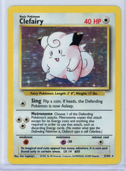 Clefairy Pokémon Base Set Holo #5/102