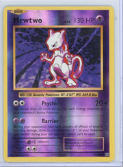 Mewtwo Pokémon XY Evolutions Reverse Holo #51/108