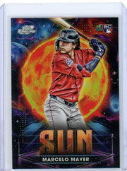 Marcelo Mayer 2025 Topps Chrome Cosmic Planetary Pursuit Sun SSP