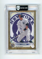 Aaron Judge LJ Custom Cards x Piece of the Game custom card art