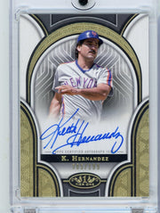 Keith Hernandez 2023 Topps Tier One Prime Performers Auto #'d 085/199