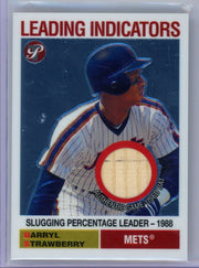 Darryl Strawberry 2005 Topps Pristine Legends Edition Leading Indicators Game-Used Bat Relic