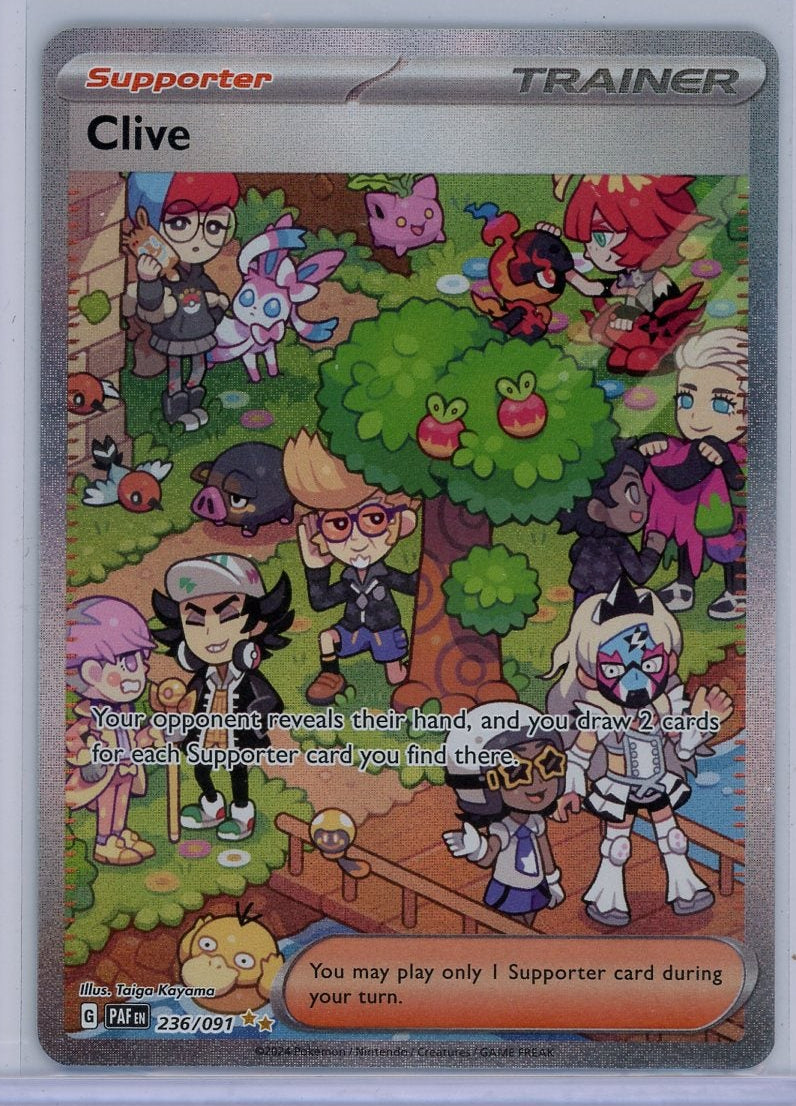 Clive 2024 Pokémon Paldean Fates #236/091