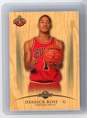 Derrick Rose 2008-09 Topps Hardwood Wood #'d 187/299 (1 Ball)