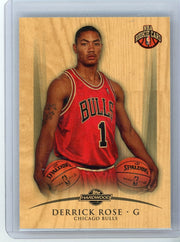 Derrick Rose 2008-09 Topps Hardwood Wood #'d 011/299 (2 balls)