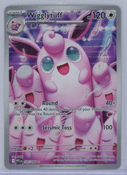 Wigglytuff Pokémon Phantasmal Flames Illustration Rare #105/094