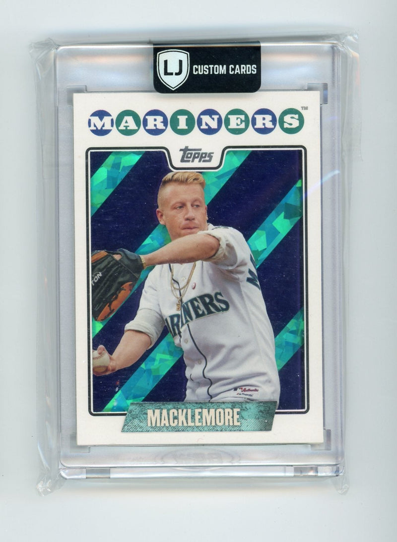 Macklemore LJ Custom Cards x Piece of the Game custom card art