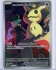 Team Rocket's Mimikyu Pokémon Ascended Heroes Illustration Rare #238/217